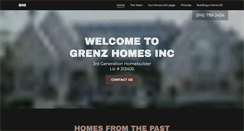 Desktop Screenshot of grenzhomes.com
