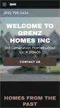 Mobile Screenshot of grenzhomes.com